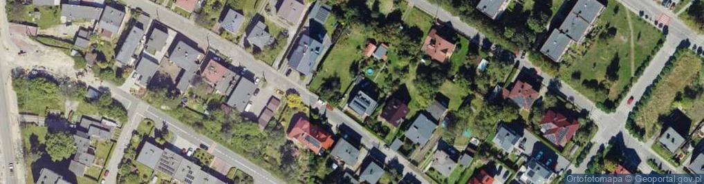 Zdjęcie satelitarne Długa ul.