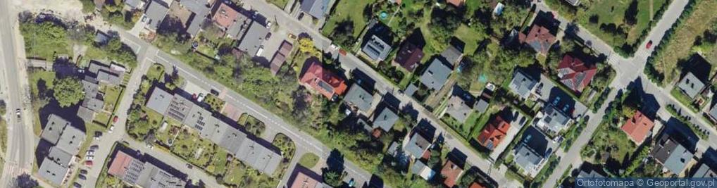 Zdjęcie satelitarne Długa ul.