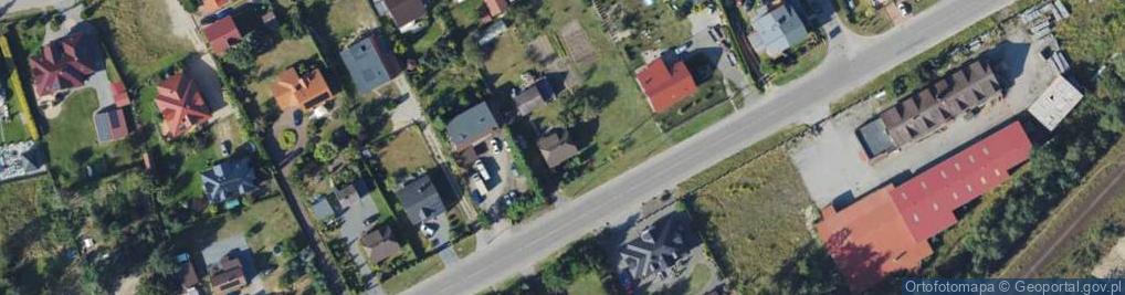 Zdjęcie satelitarne Długa ul.