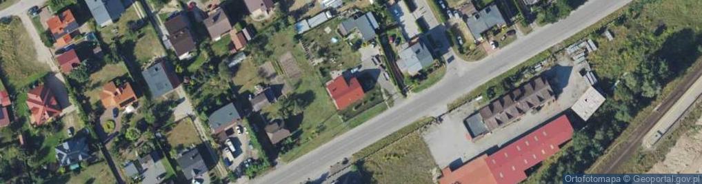 Zdjęcie satelitarne Długa ul.