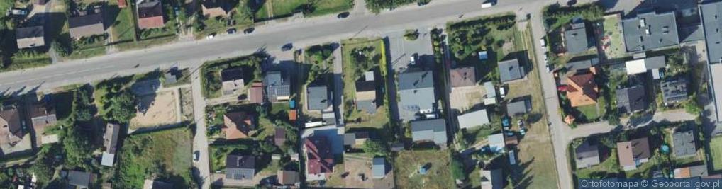 Zdjęcie satelitarne Długa ul.