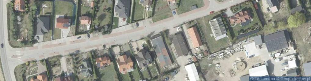 Zdjęcie satelitarne Długa ul.