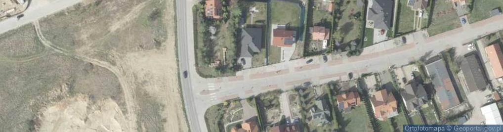Zdjęcie satelitarne Długa ul.