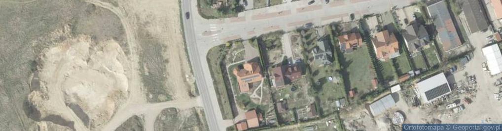 Zdjęcie satelitarne Długa ul.