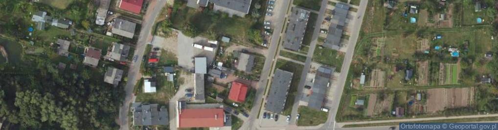 Zdjęcie satelitarne Długa ul.
