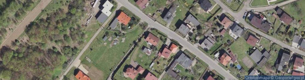 Zdjęcie satelitarne Długa ul.