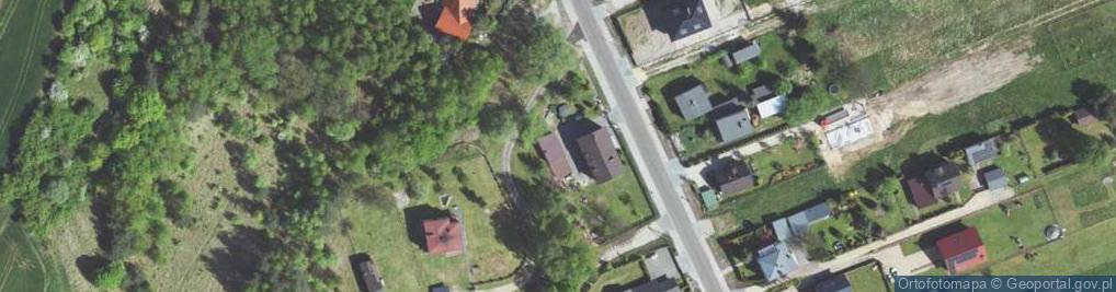 Zdjęcie satelitarne Długa ul.