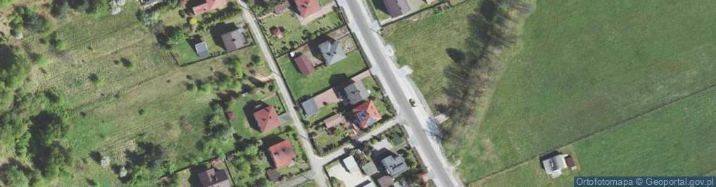 Zdjęcie satelitarne Długa ul.