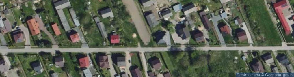 Zdjęcie satelitarne Długa ul.
