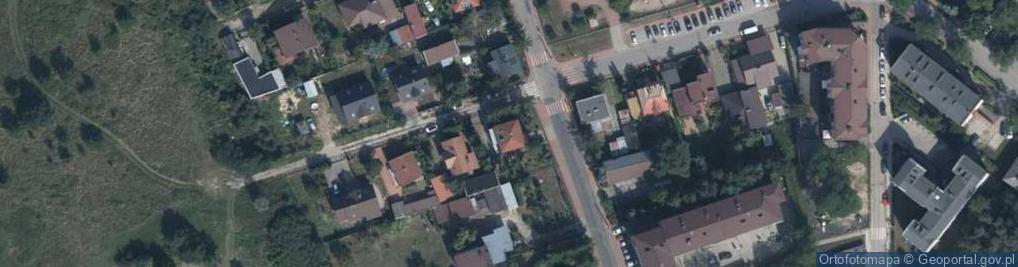 Zdjęcie satelitarne Długa ul.