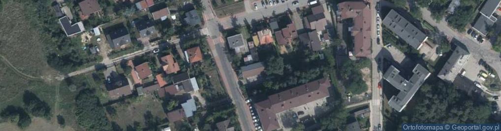 Zdjęcie satelitarne Długa ul.