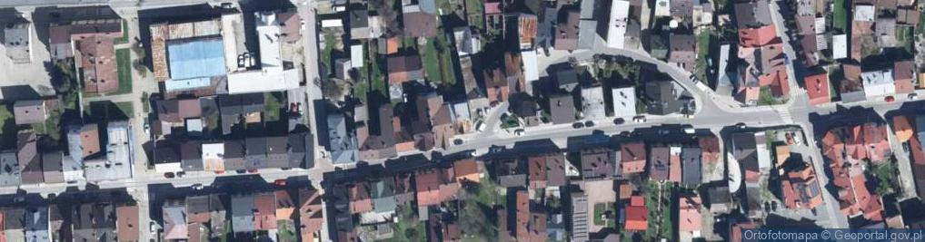 Zdjęcie satelitarne Długa ul.