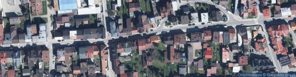 Zdjęcie satelitarne Długa ul.