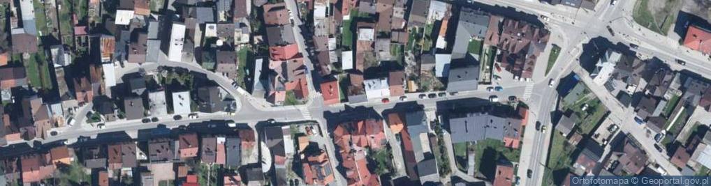 Zdjęcie satelitarne Długa ul.