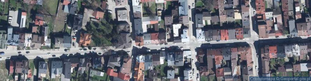 Zdjęcie satelitarne Długa ul.