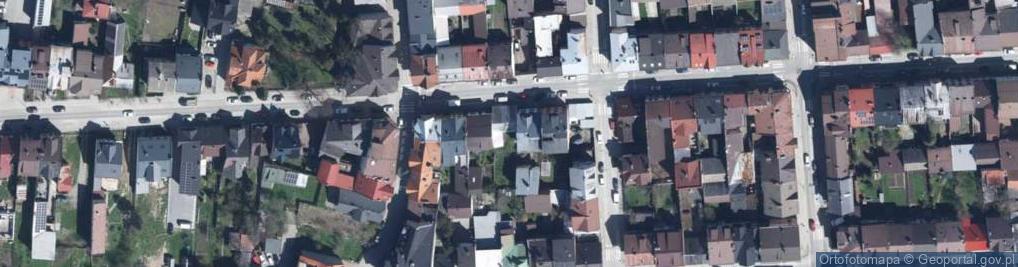 Zdjęcie satelitarne Długa ul.
