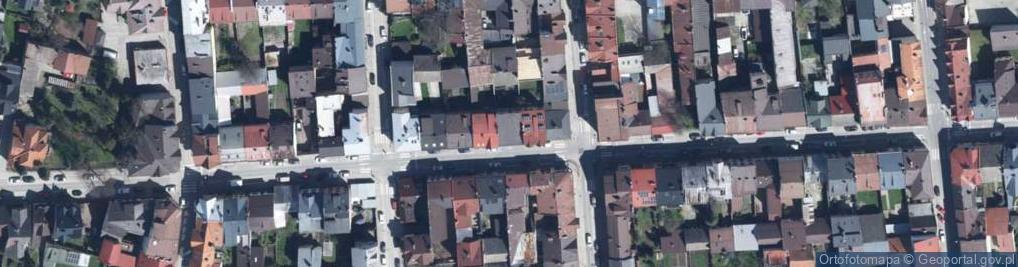 Zdjęcie satelitarne Długa ul.