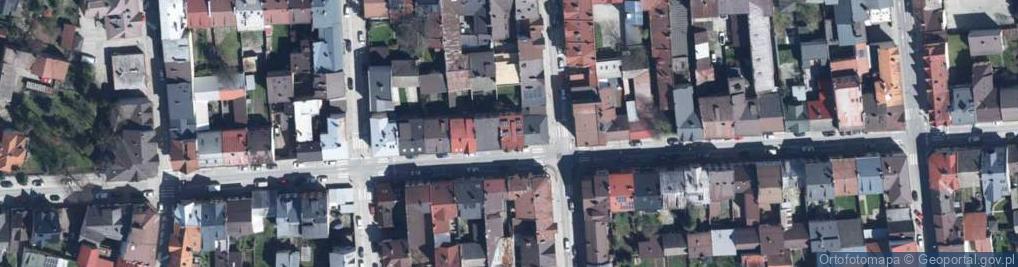 Zdjęcie satelitarne Długa ul.