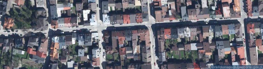 Zdjęcie satelitarne Długa ul.