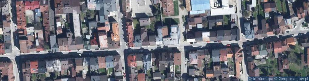 Zdjęcie satelitarne Długa ul.
