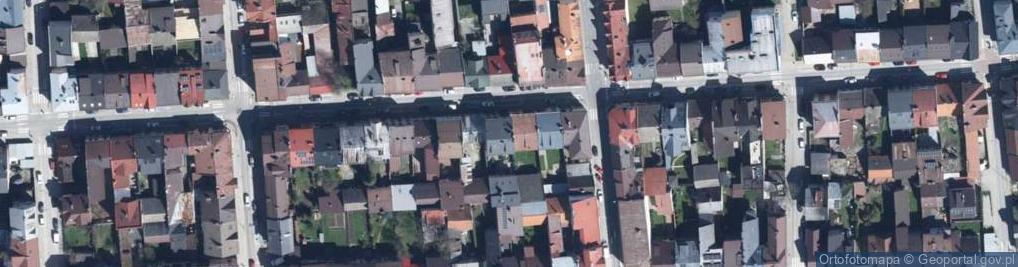 Zdjęcie satelitarne Długa ul.