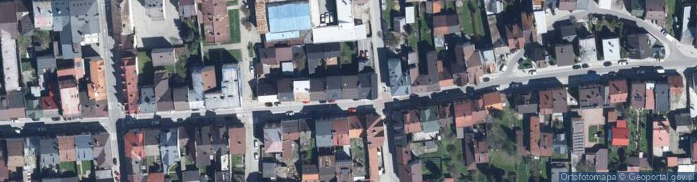 Zdjęcie satelitarne Długa ul.