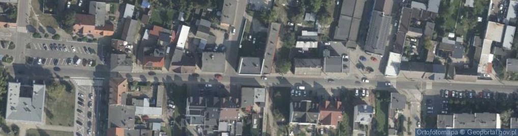 Zdjęcie satelitarne Długa ul.