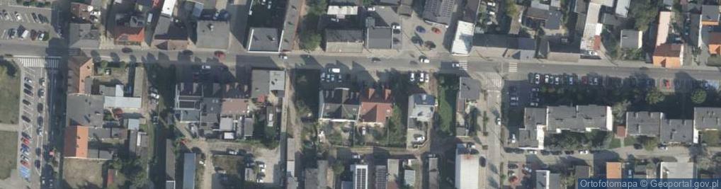 Zdjęcie satelitarne Długa ul.