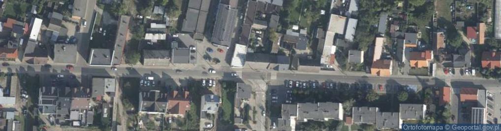 Zdjęcie satelitarne Długa ul.