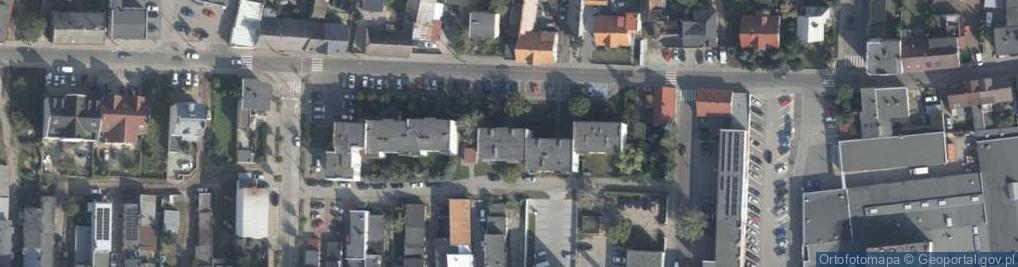 Zdjęcie satelitarne Długa ul.