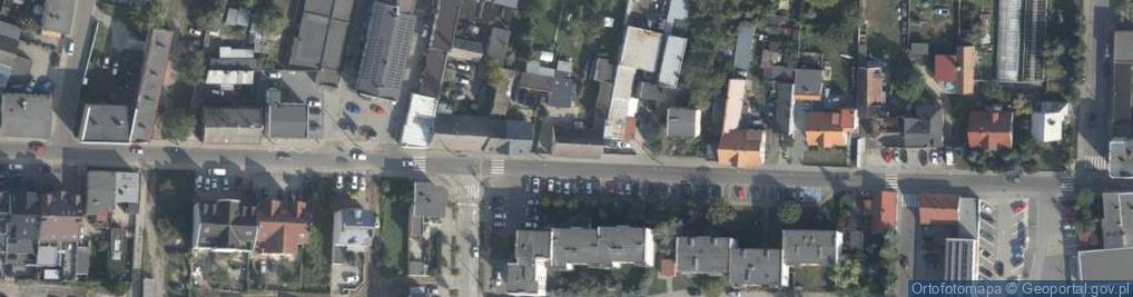 Zdjęcie satelitarne Długa ul.