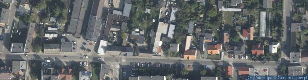 Zdjęcie satelitarne Długa ul.