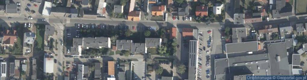 Zdjęcie satelitarne Długa ul.