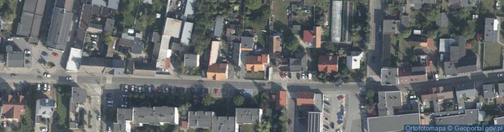Zdjęcie satelitarne Długa ul.