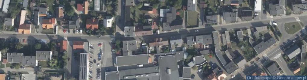 Zdjęcie satelitarne Długa ul.