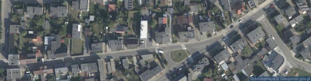 Zdjęcie satelitarne Długa ul.