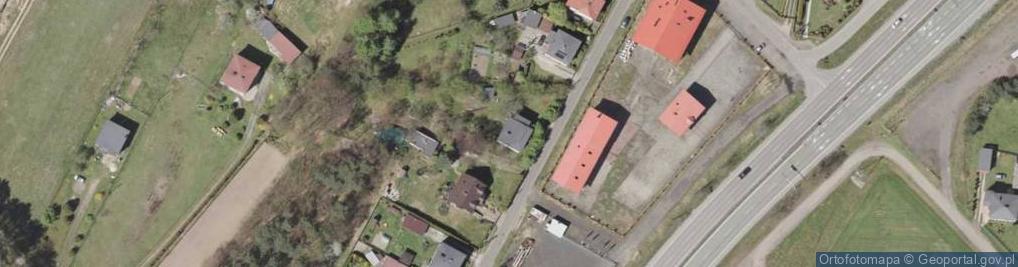 Zdjęcie satelitarne Długa ul.