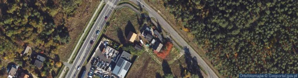 Zdjęcie satelitarne Długa ul.