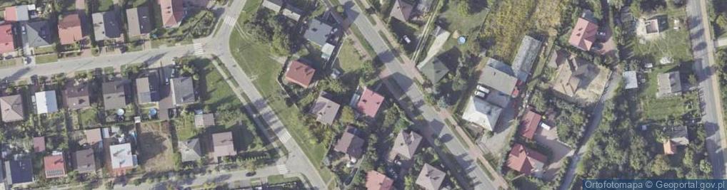 Zdjęcie satelitarne Długa ul.