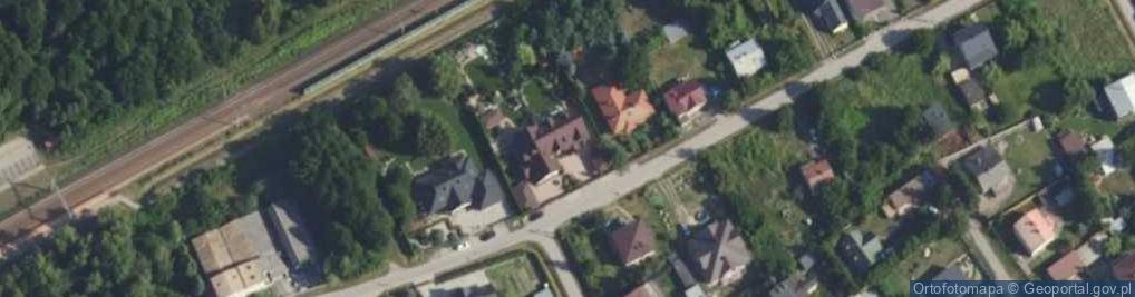 Zdjęcie satelitarne Długa ul.