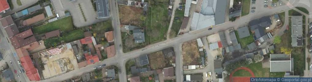 Zdjęcie satelitarne Długa ul.