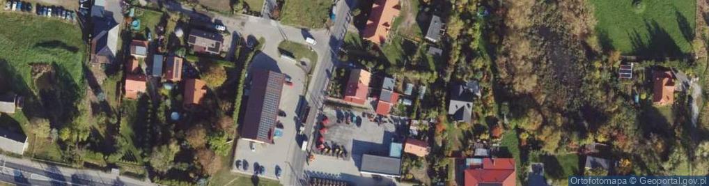 Zdjęcie satelitarne Długa ul.