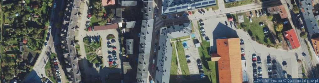 Zdjęcie satelitarne Długa ul.