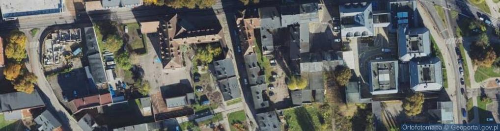Zdjęcie satelitarne Długa ul.