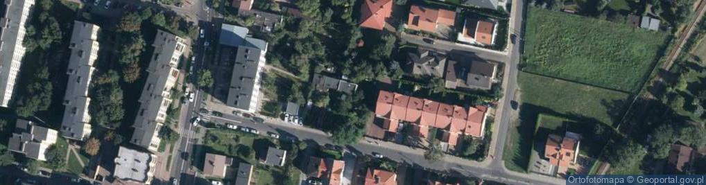 Zdjęcie satelitarne Długa ul.
