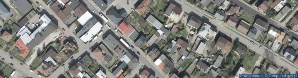 Zdjęcie satelitarne Długa ul.