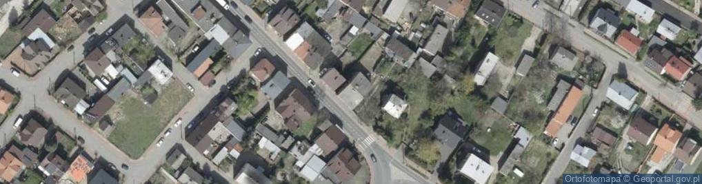 Zdjęcie satelitarne Długa ul.