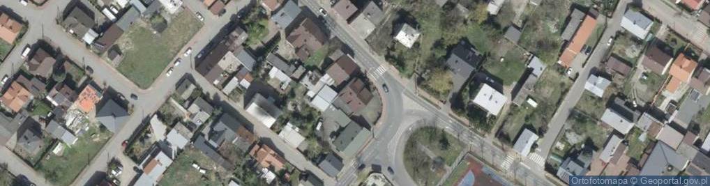 Zdjęcie satelitarne Długa ul.