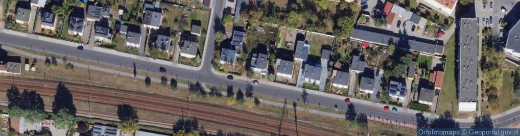 Zdjęcie satelitarne Długa ul.