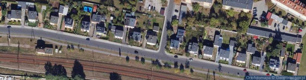 Zdjęcie satelitarne Długa ul.